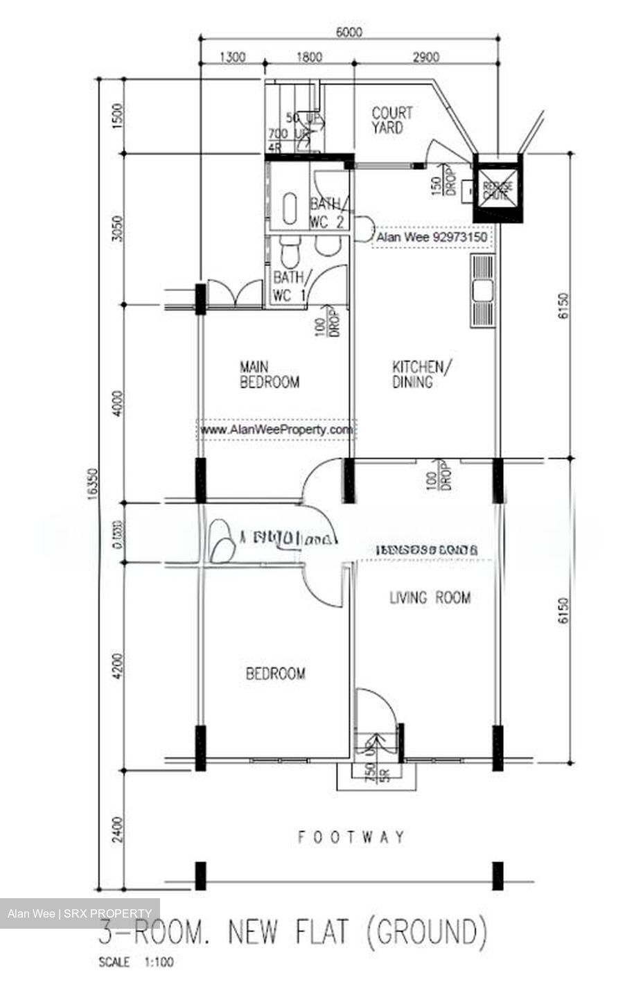 Blk 144 Bukit Batok West Avenue 6 (Bukit Batok), HDB 3 Rooms #557929131